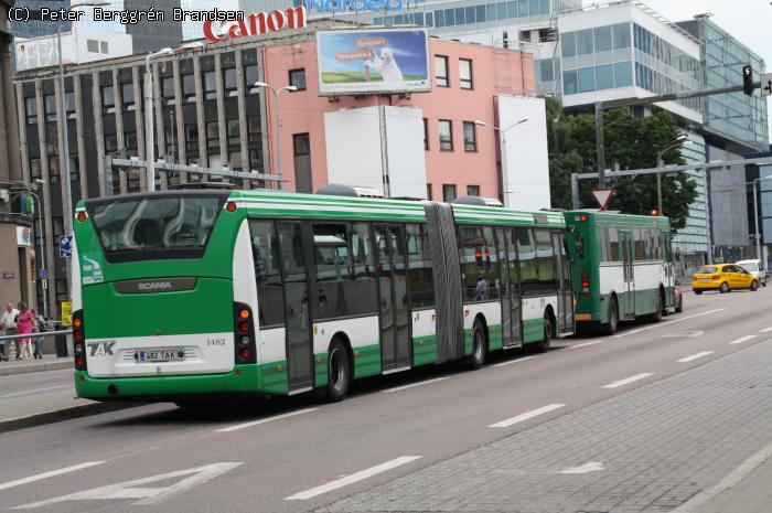 TAK 1482 trækkes af TAK 2949, A. Laikmaa, Tallinn