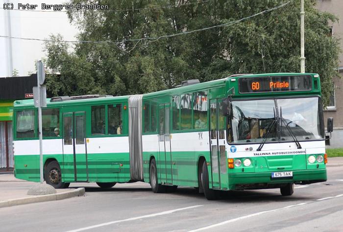 TAK 3675, Kunstiakadeemia, Tallinn - Linie 60