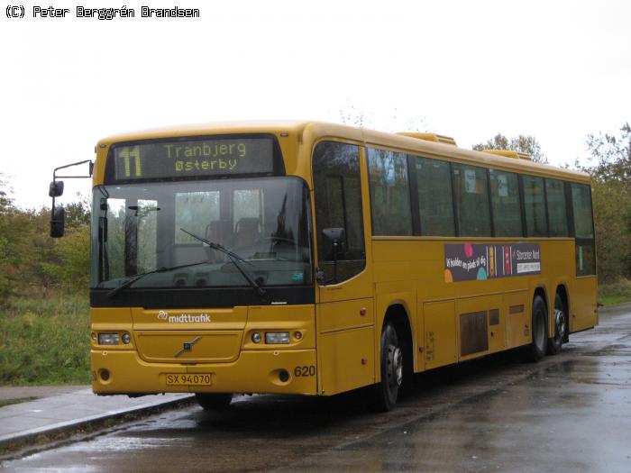 Århus Sporveje 620, Skejby Centret/Skejby Busvej - Linie 11 [Omkørsel/midlertidig endestation]