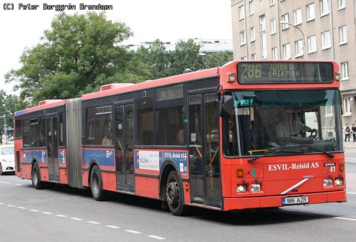 AS Temptrans 41, Gonsiori, Tallinn - Linie 286