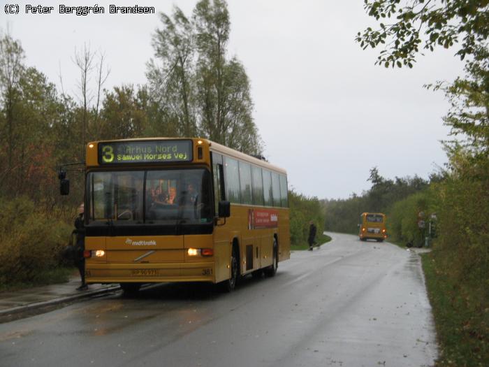 Århus Sporveje 381, Skejby Busvej - Linie 3