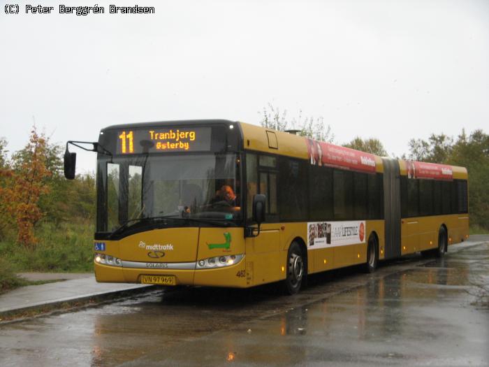 Århus Sporveje 462, Skejby Centret/Skejby Busvej - Linie 11 [Omkørsel/midlertidig endestation]