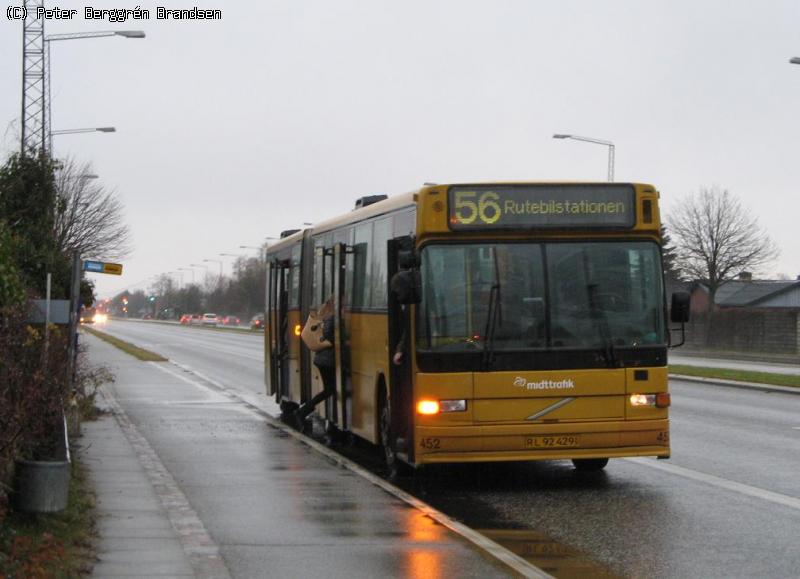 Århus Sporveje 452, Grenåvej, Vejlby - Linie 56