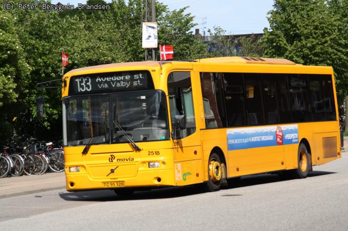 City Trafik 2518, Valby St. - Linie 133