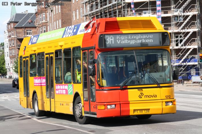Arriva 1212, Enghave St. - Linie 3A