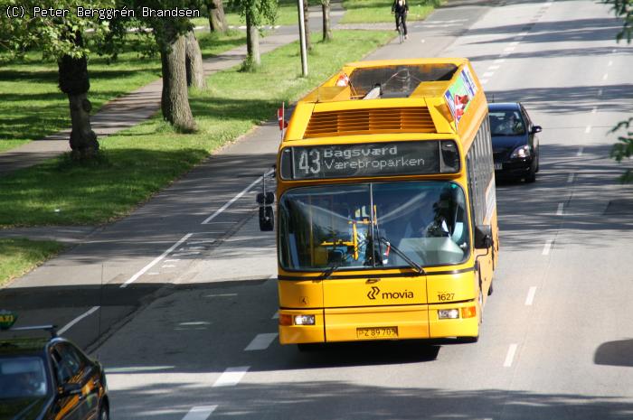 Arriva 1627, Lersø Parkallé, Emdrup - Linie 43