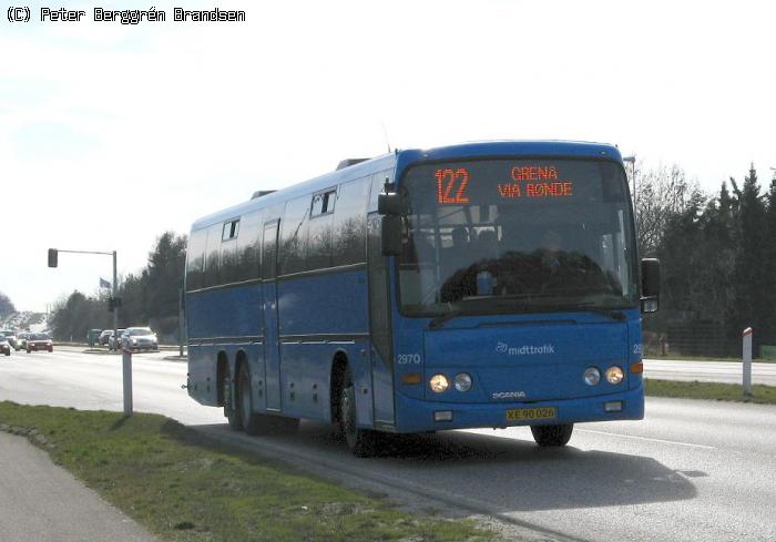 Arriva 2970, Grenåvej, Skæring - Rute 122