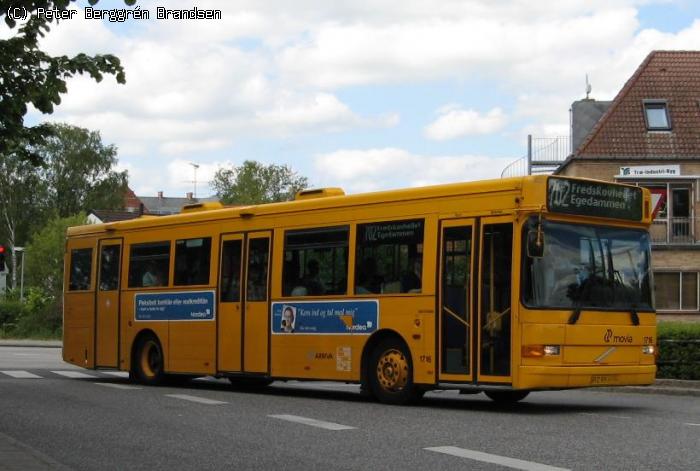 Arriva 1716, Hillerød St. - Linie 702