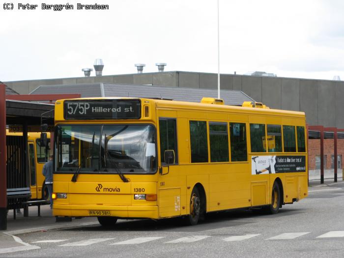 Arriva 1380, Hillerød St. - Linie 575P