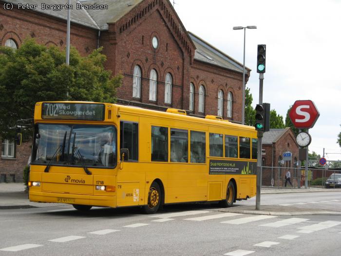 Arriva 1718, Hillerød St. - Linie 702