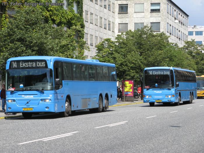 De Grønne Busser 53 & 44, Park Allé - Linie 14 ekstra (Grøn Koncert)