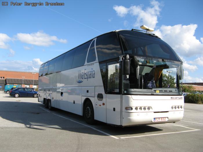 "Viva Espana" VJY932 (Belgisk! turistbus), Vejlby-Risskov Idrætscenter