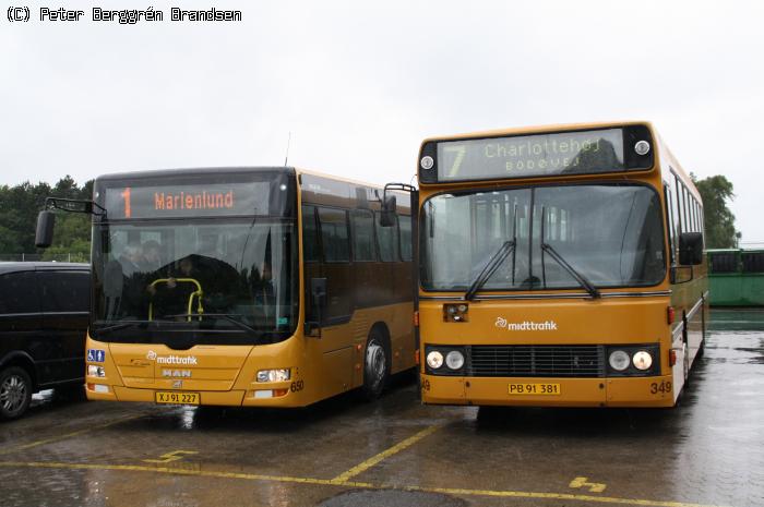 Århus Sporveje 650 & 349, Garage Syd