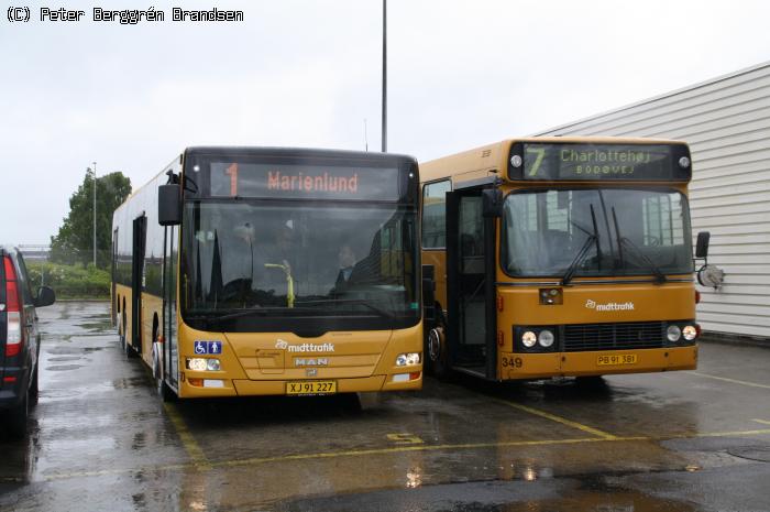 Århus Sporveje 650 & 349, Garage Syd