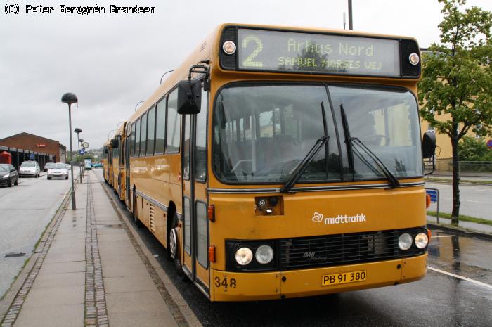 Ex Århus Sporveje 348, 347 & 349, Skanderborg St.