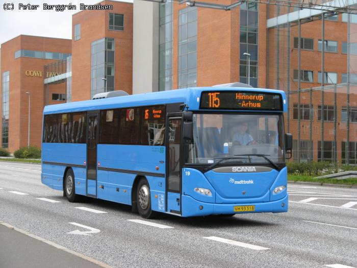 De Grønne Busser 19, Randersvej, Århus - Rute 115