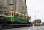 Århus Sporveje bus møder Australsk sporvogn, Banegårdspladsen