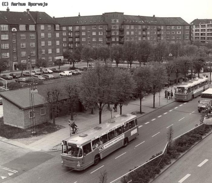 Århus sporveje 438, Harald Jensens Plads - Linie 2
