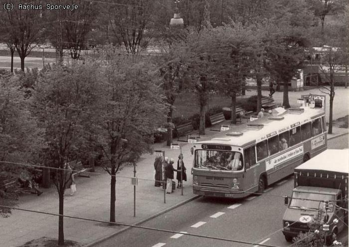 Århus sporveje 404(?), Harald Jensens Plads - Linie 25