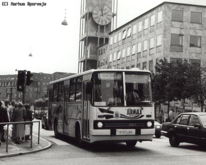 Jurmala (Letland) 6131LAA (Århus Sporveje), Park Allé - Linie 1