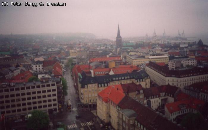 Århus Midtby med Hans Hartvig Seedorffs Stræde og Busgaden