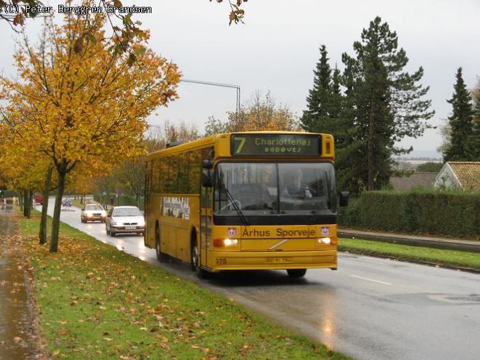 Århus Sporveje 375, Nordlandsvej. 