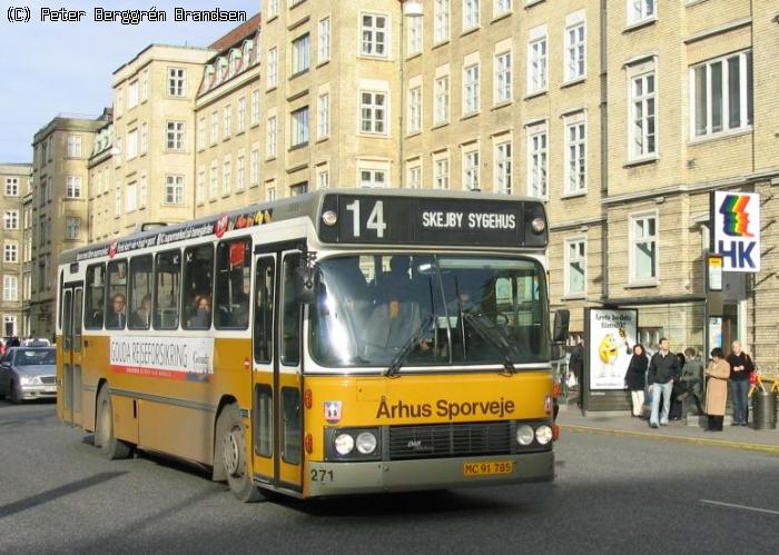 Århus Sporveje 271, Park Allé