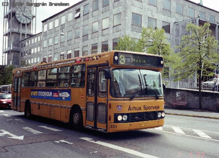 Århus Sporveje 331, Park Allé