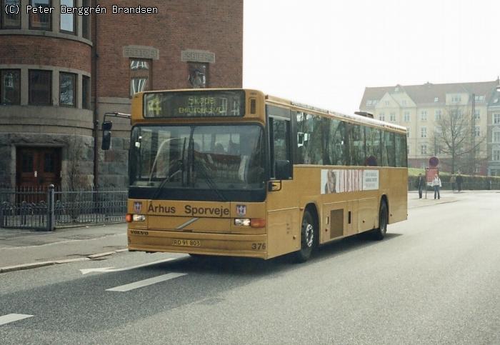 Århus Sporveje 376, Åboulevarden v. J. M. Mørksgade