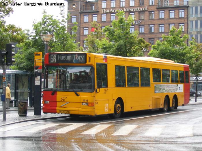 Arriva 1416, Københavns Rådhusplads