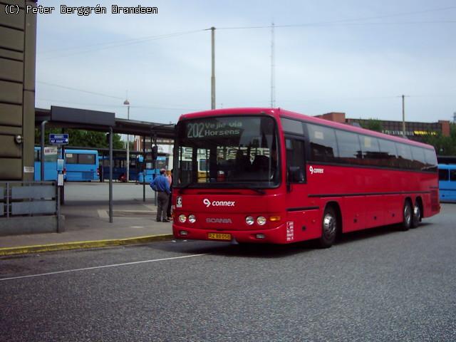 Connex 2836, Århus Rutebilstation