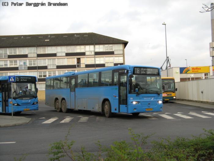 De Grønne Busser 53, Randers Busterminal