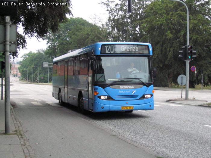 Wulff Bus 3241, Nørrebrogade, Århus